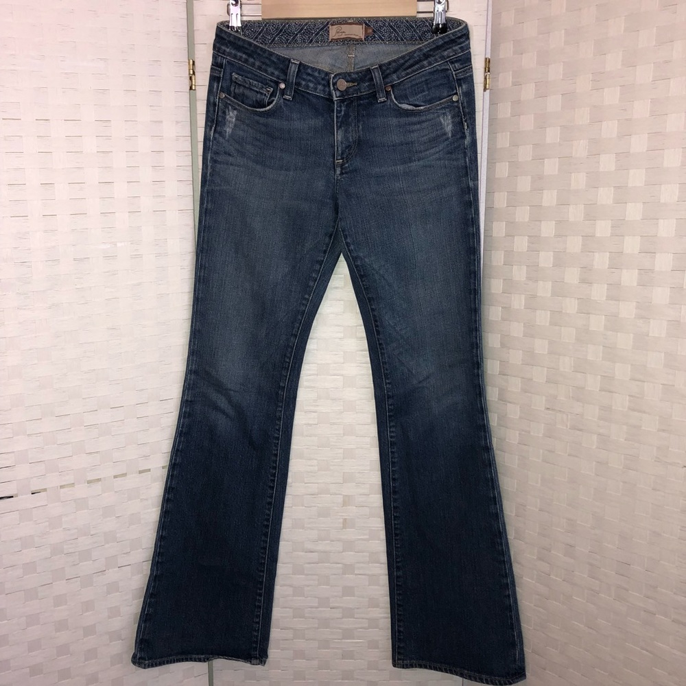 Paige Denim Flare leg jeans Sz 28 Hollywood Hills